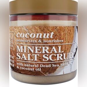 Dead Sea Collection Coconut Salt Body Scrub - Large 23.28 OZ -